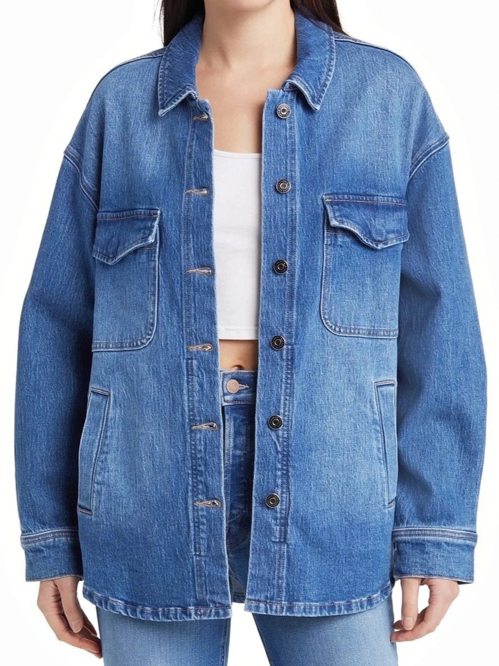 Favorite daughter David denim jacket size S.